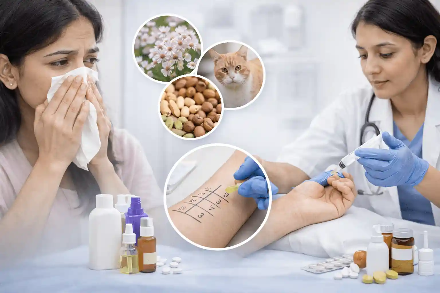 Allergy testing and treatment
